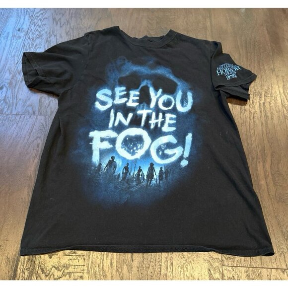 Universal Studios Halloween Horror Nights 2023 Shirt-See You in the Fog - Picture 1 of 2